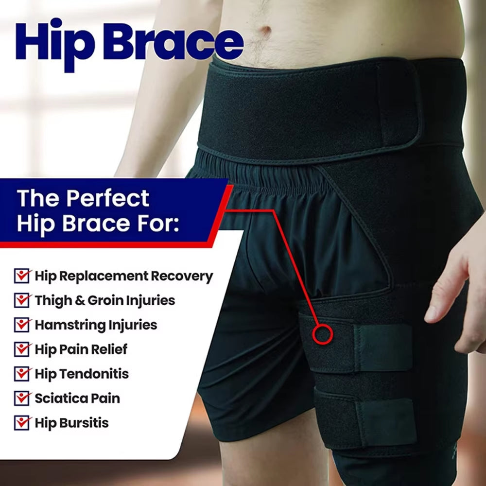ReliefWrap Pro™ – Groin & Thigh Compression Support for Fast Recovery and Pain Relief