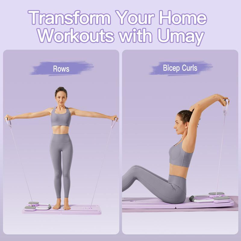 Foldable AB, Pilates Reformer Exercise Board